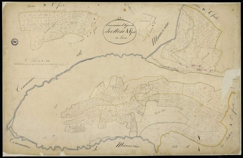 Capvern - Capvern.- Section A, 1re feuille