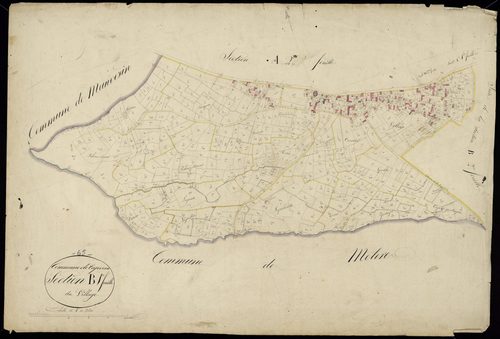 Capvern - Capvern.- Section B, 1re feuille