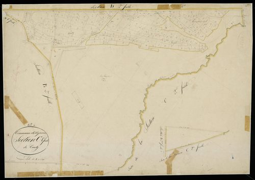 Capvern - Capvern.- Section C, 1re feuille