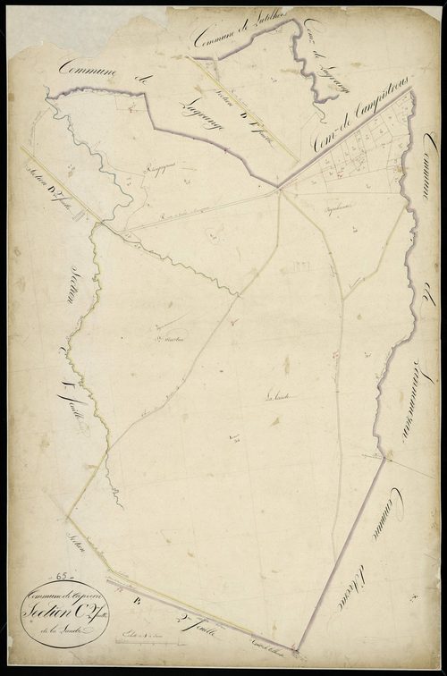 Capvern - Capvern.- Section C, 2e feuille