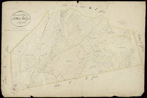 Capvern - Capvern.- Section D, 2e feuille