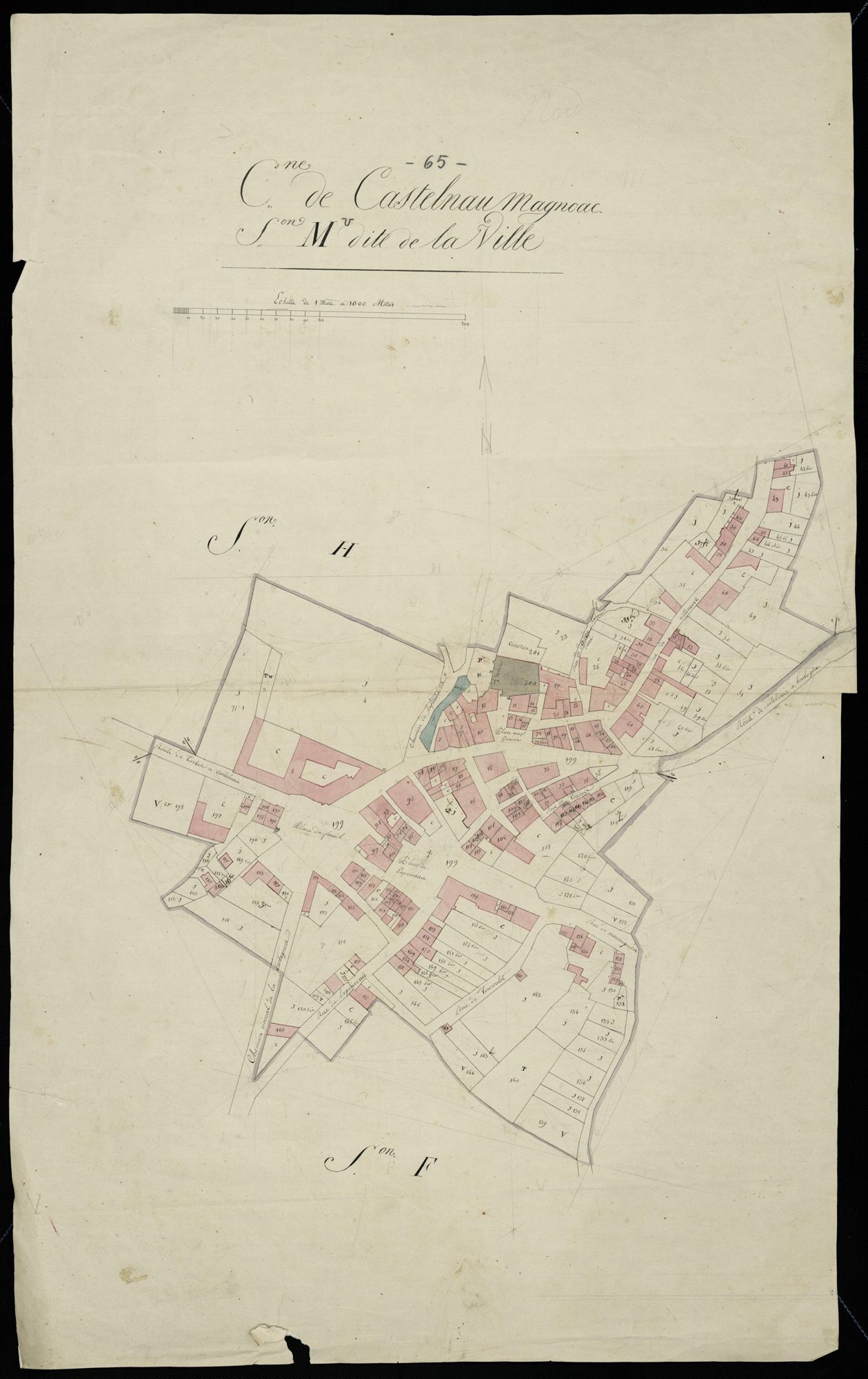 Castelnau-Magnoac - Castelnau-Magnoac.- Section M