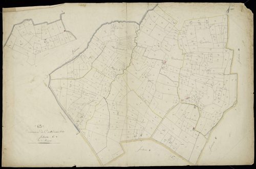Castelnau-Rivière-Basse - Castelnau-Rivière-Basse.- Section C, 1re feuille