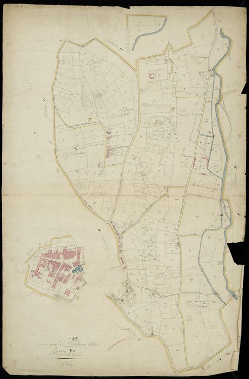 Castelnau-Rivière-Basse - Castelnau-Rivière-Basse.- Section E