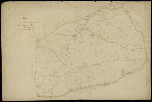 Castelnau-Rivière-Basse - Castelnau-Rivière-Basse.- Section H, 1re feuille