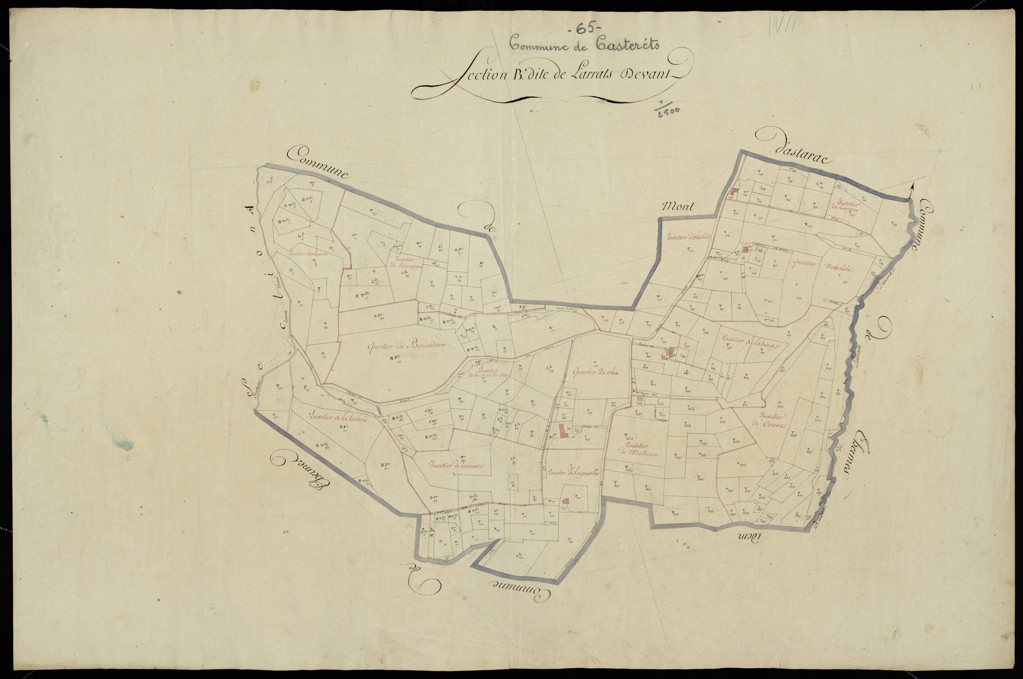 Castérets - Casterets.- Section B