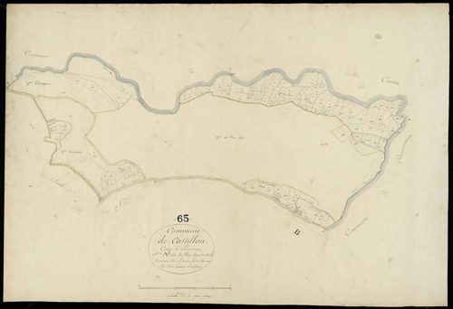 Castillon - Castillon.- Section A, 2e feuille