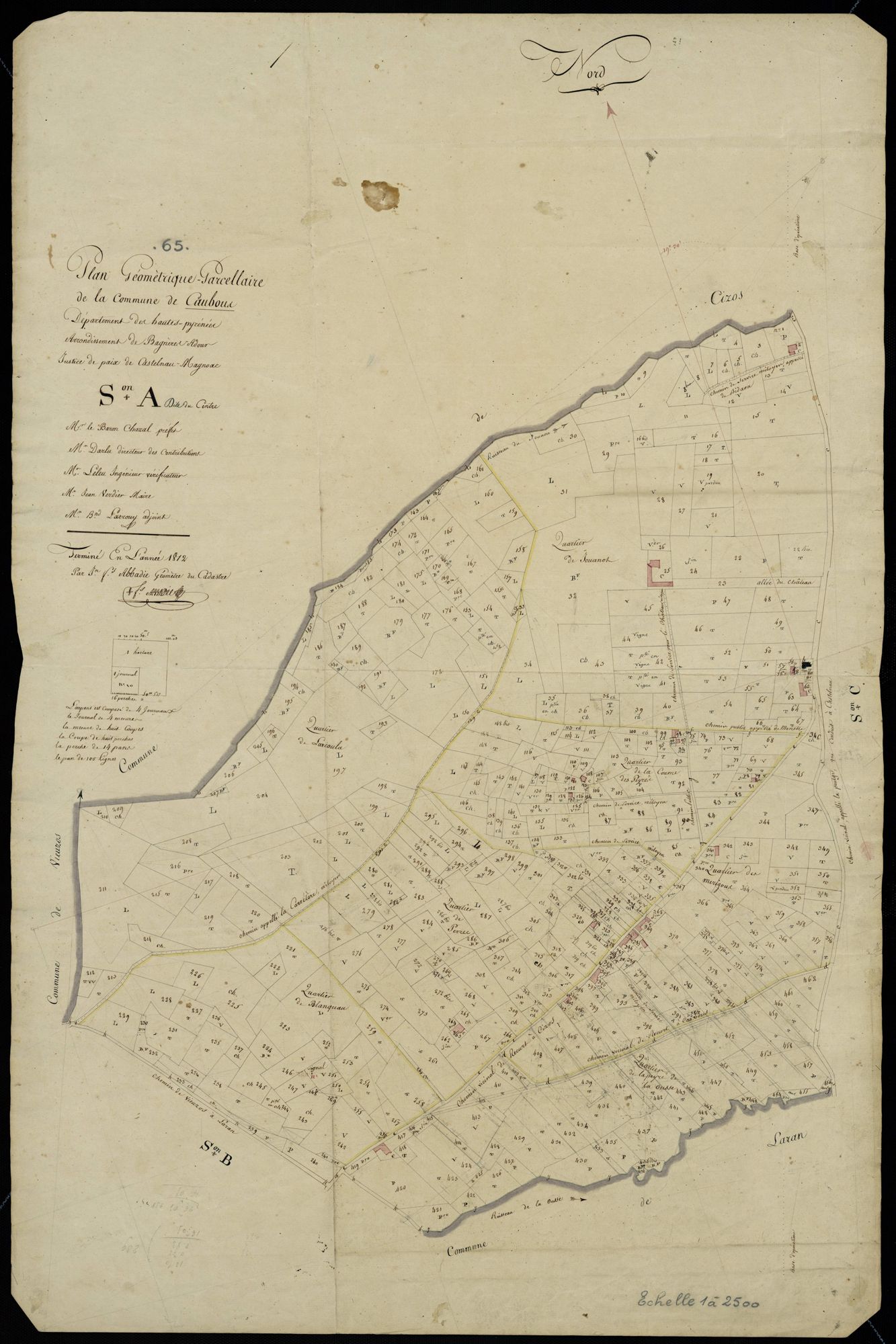 Caubous - Caubous.- Section A