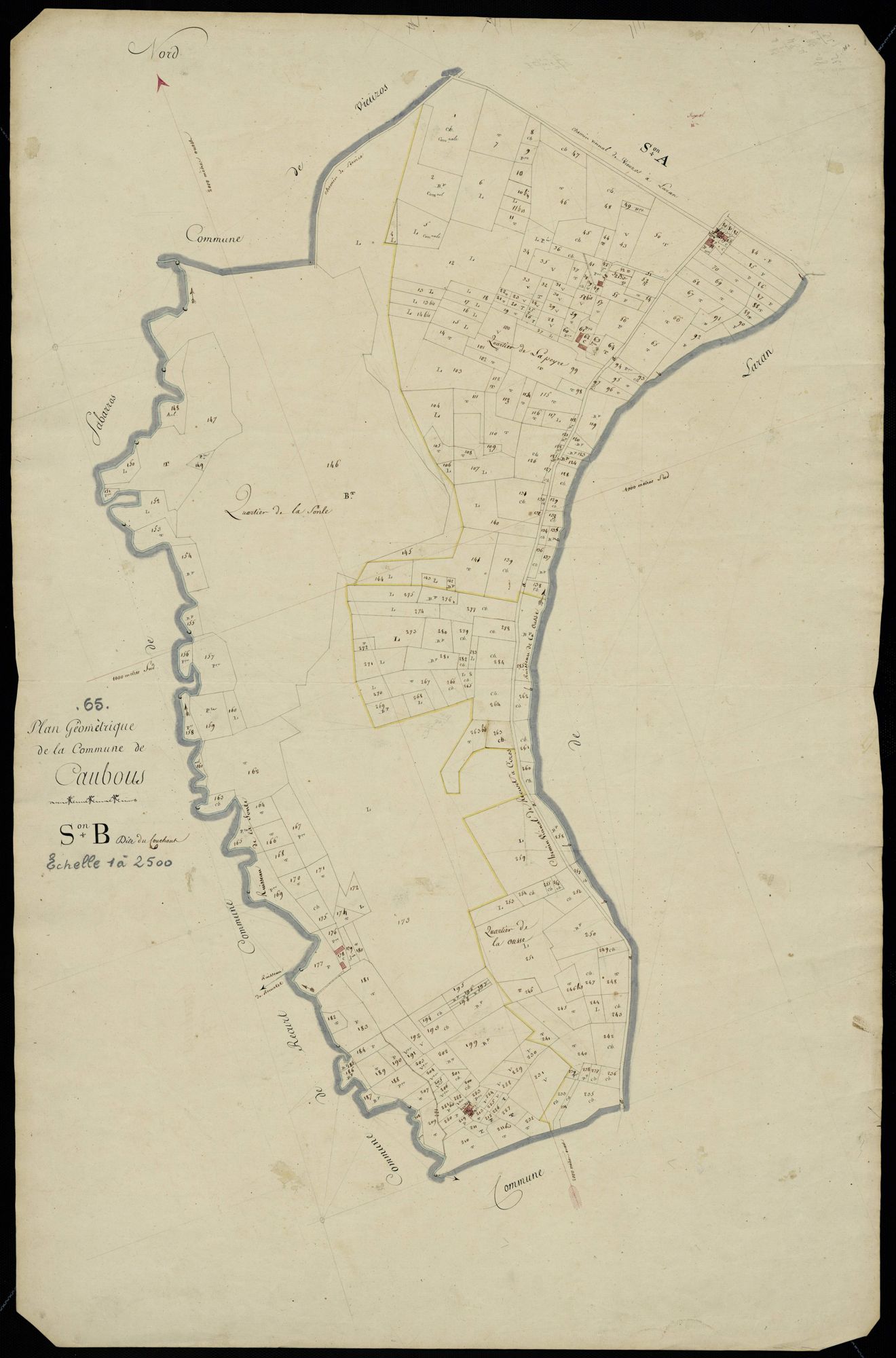 Caubous - Caubous.- Section B