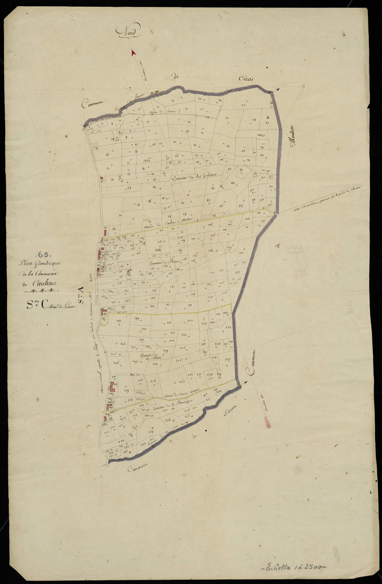 Caubous - Caubous.- Section C