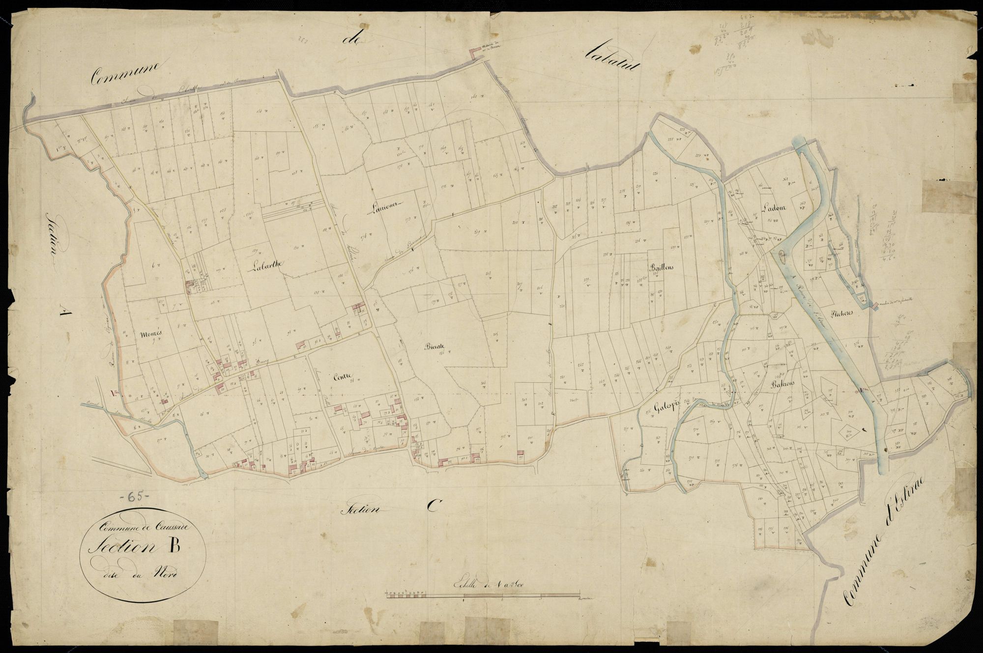 Caussade-Rivière - Caussade-Rivière.- Section B