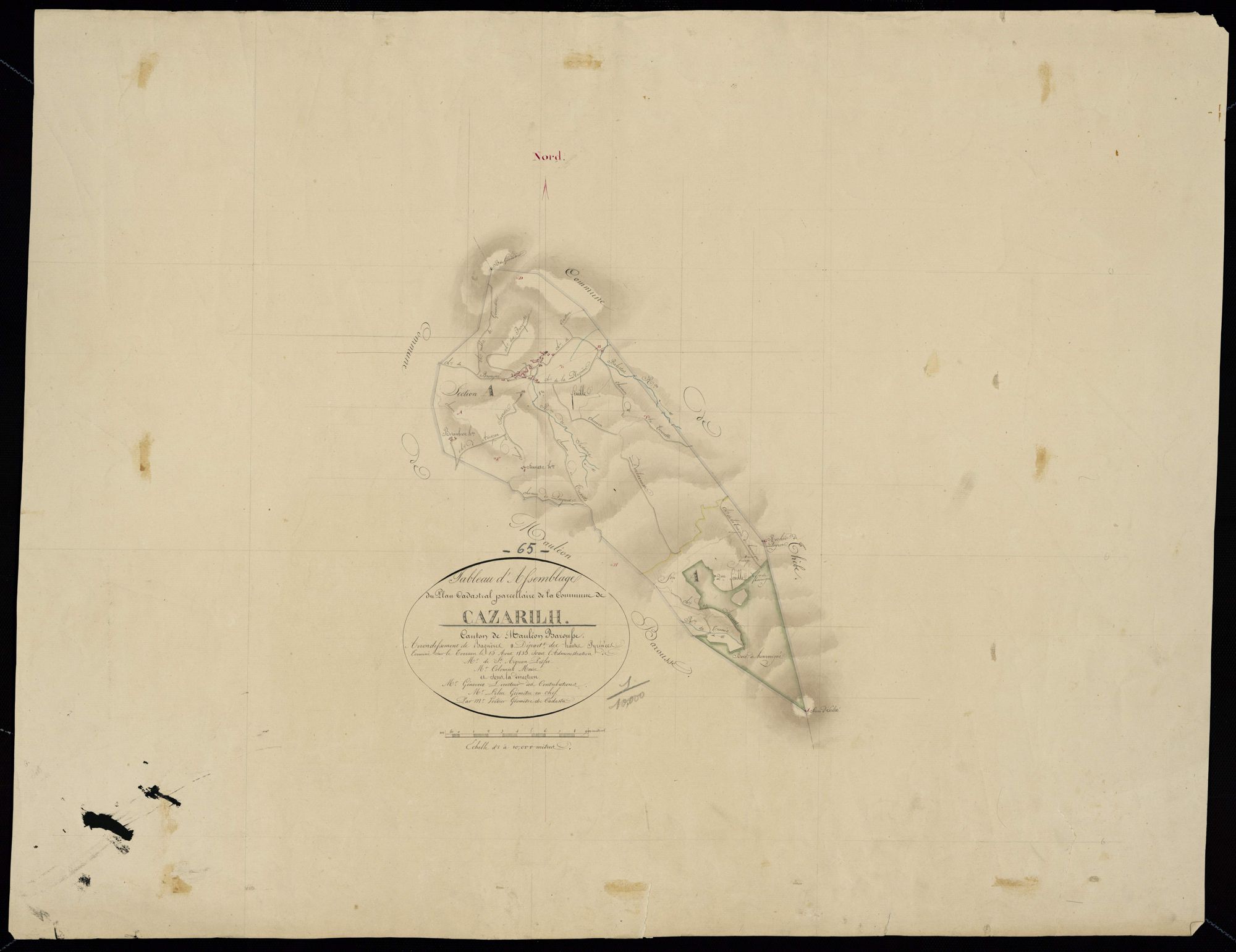 Cazarilh - Cazarilh.- Tableau d'assemblage