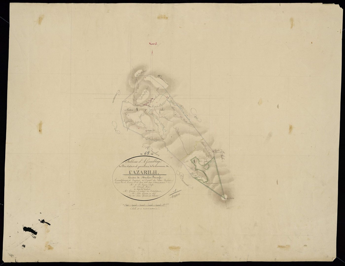 Cazarilh - Cazarilh.- Tableau d'assemblage