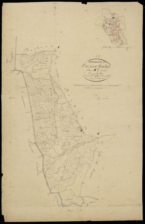 Cazaux-Fréchet-Anéran-Camors - Cazaux-Fréchet.- Section B