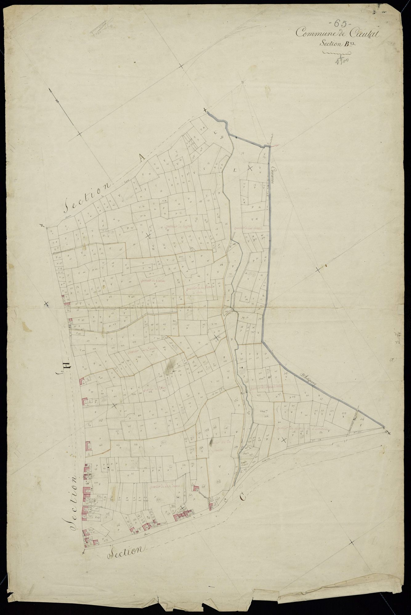 Cieutat - Cieutat.- Section B