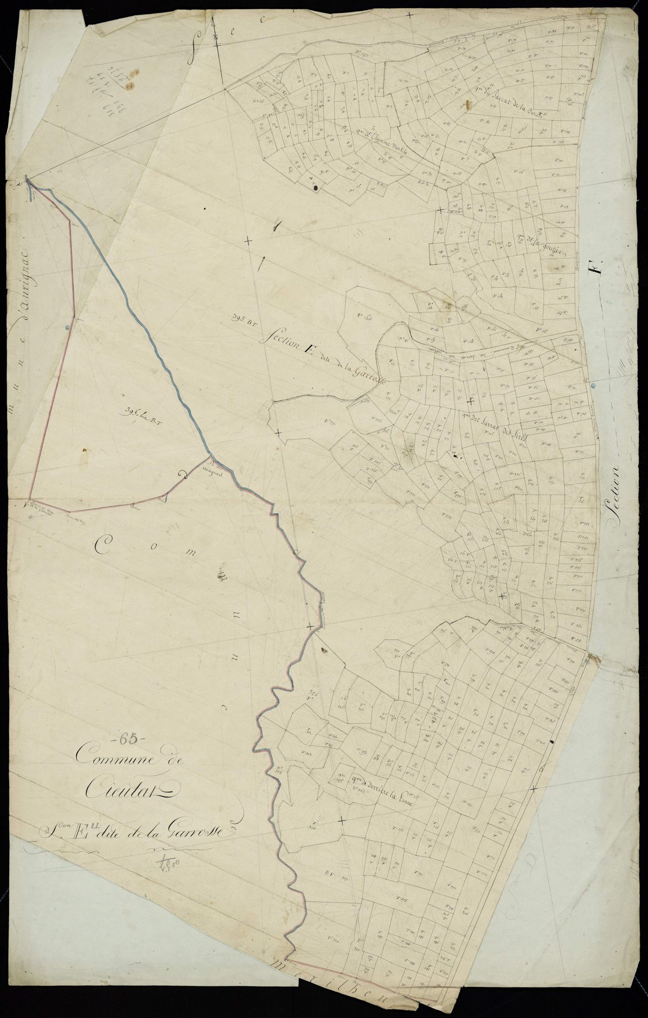 Cieutat - Cieutat.- Section E