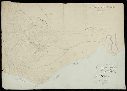 Cieutat - Cieutat.- Section D, 1re feuille