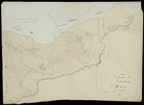 Cieutat - Cieutat.- Section D, 2e feuille