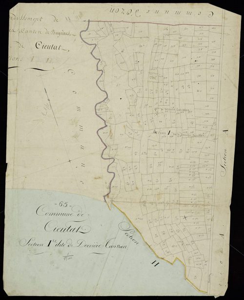 Cieutat - Cieutat.- Section I