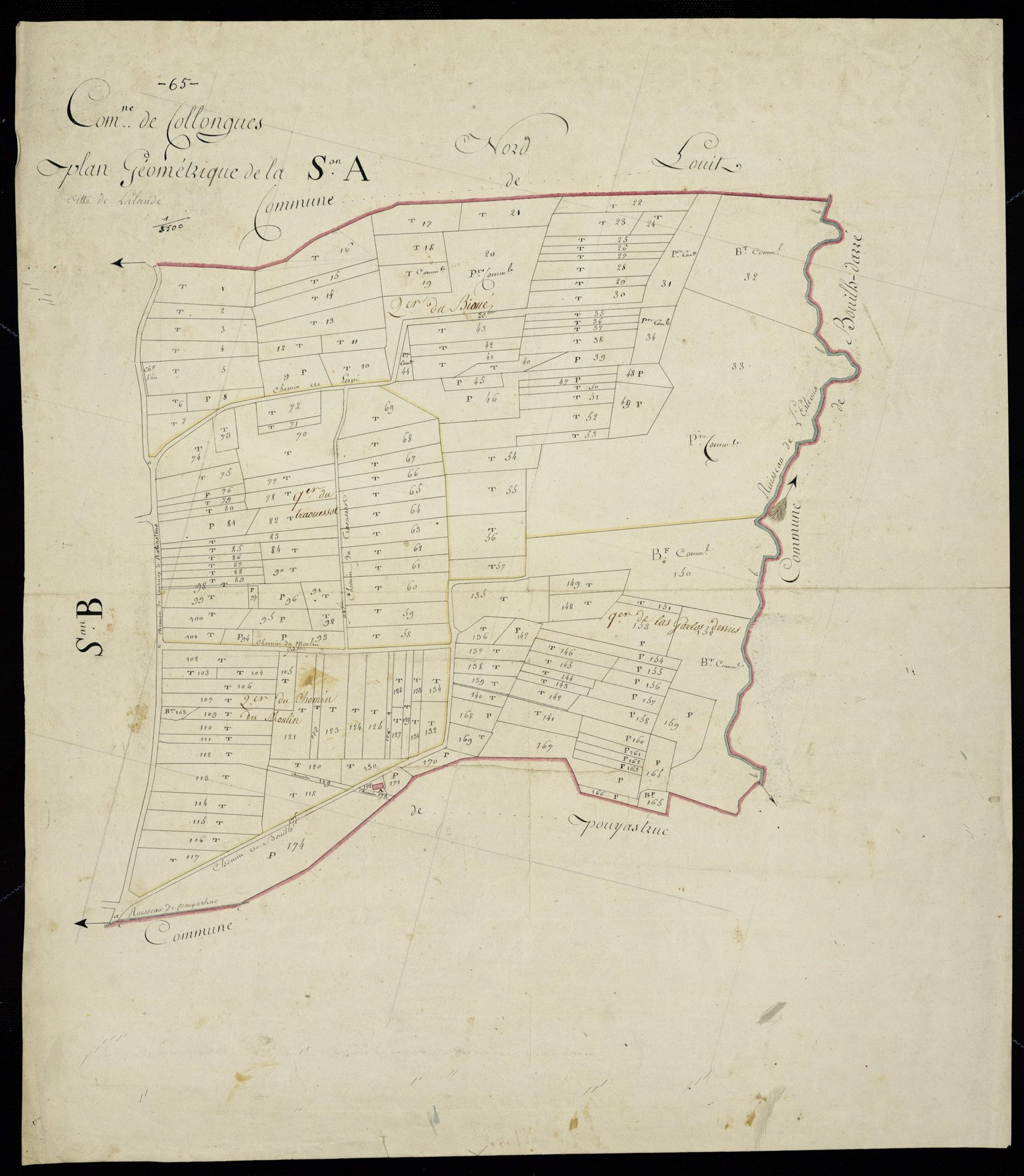 Collongues - Collongues.- Section A