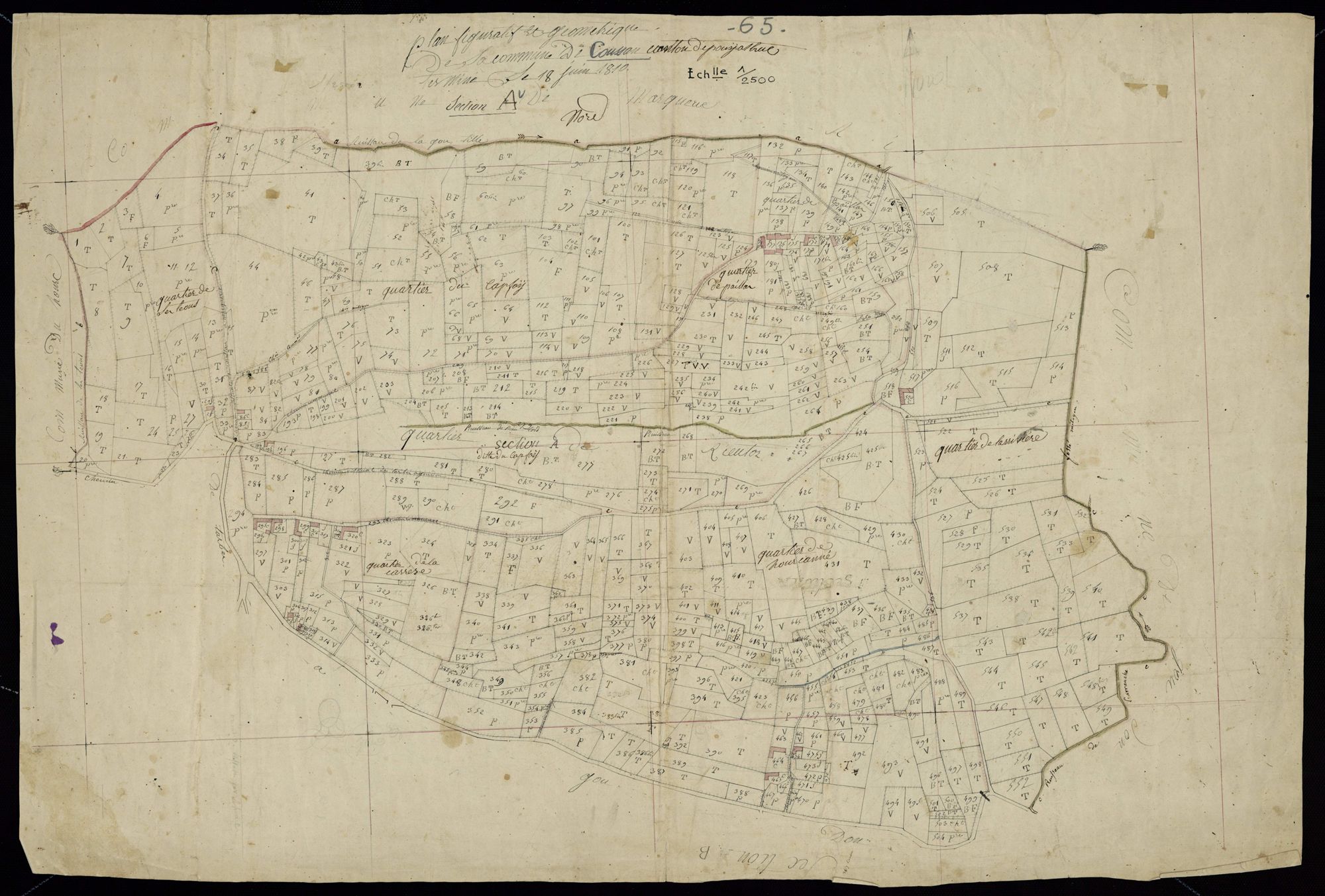Coussan - Coussan.- Section A