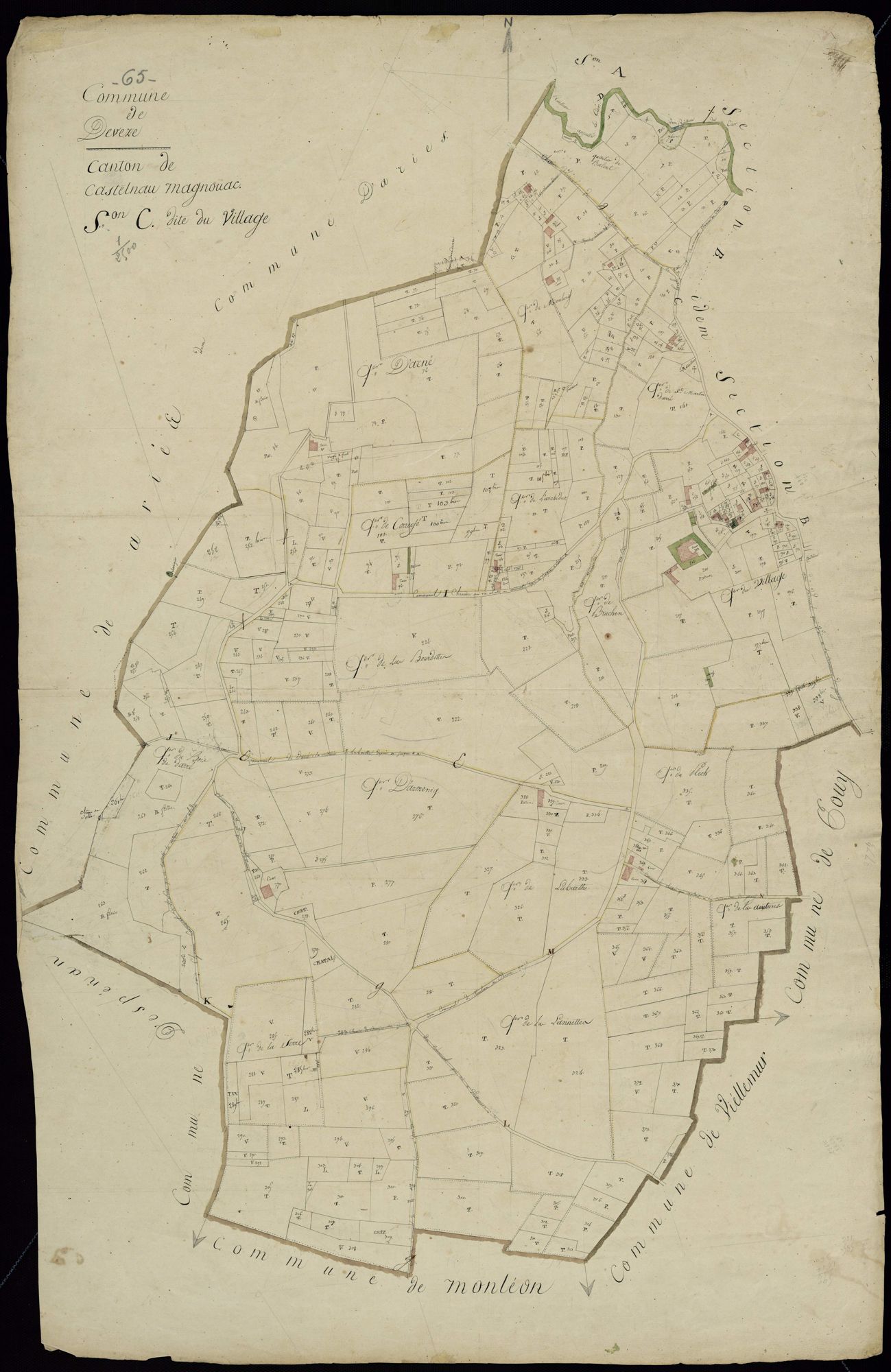 Devèze - Devèze.- Section C