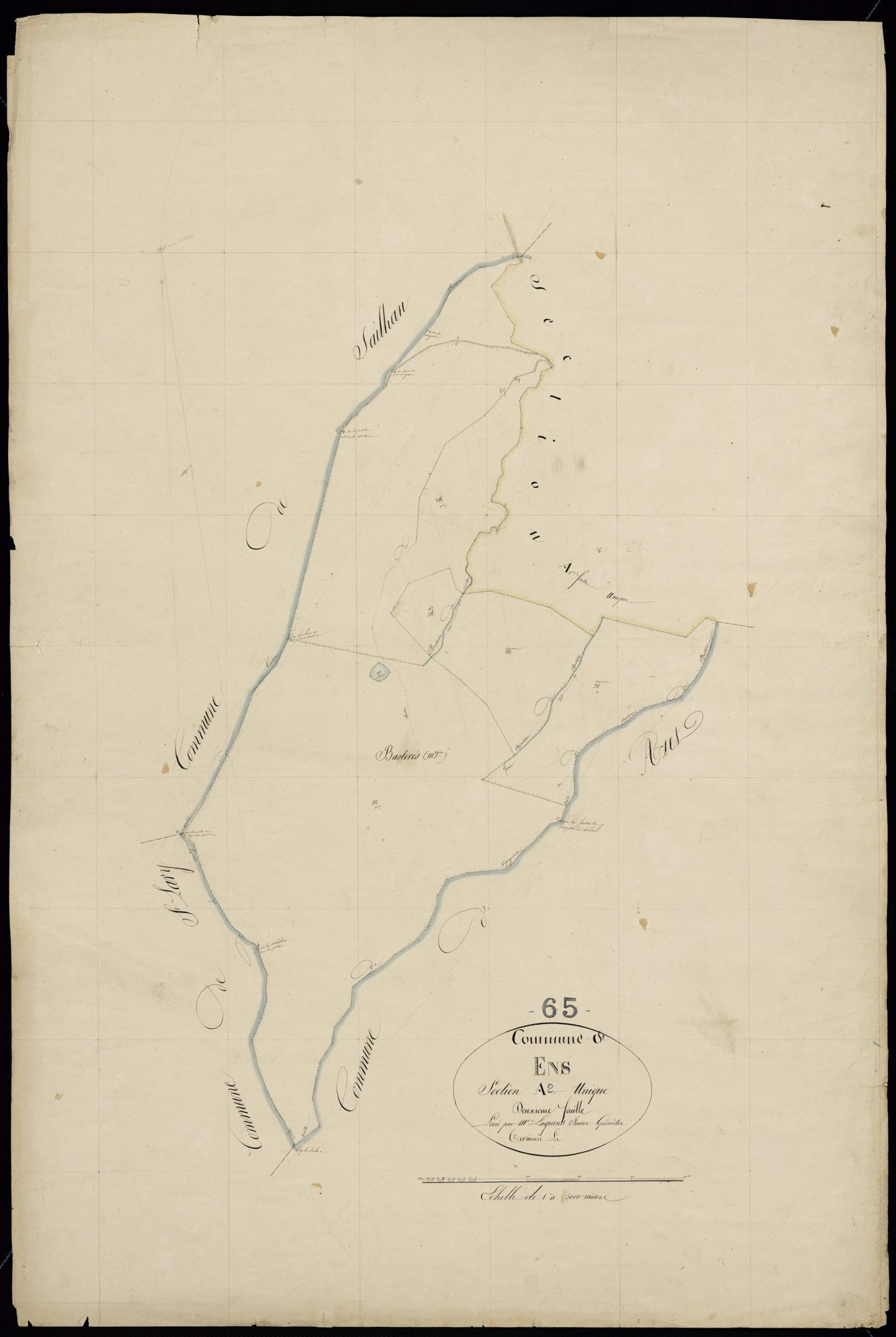 Ens - Ens.- Section A, 2e feuille
