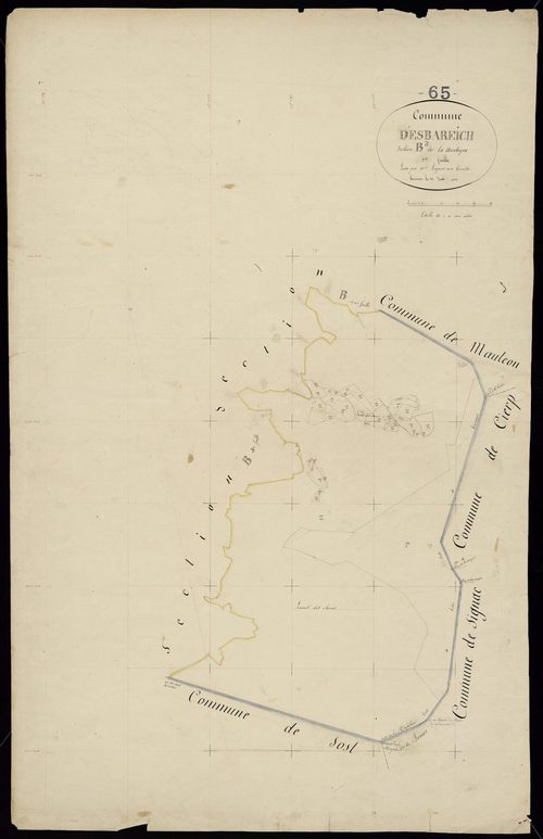 Esbareich - Esbareich.- Section B, 2e feuille