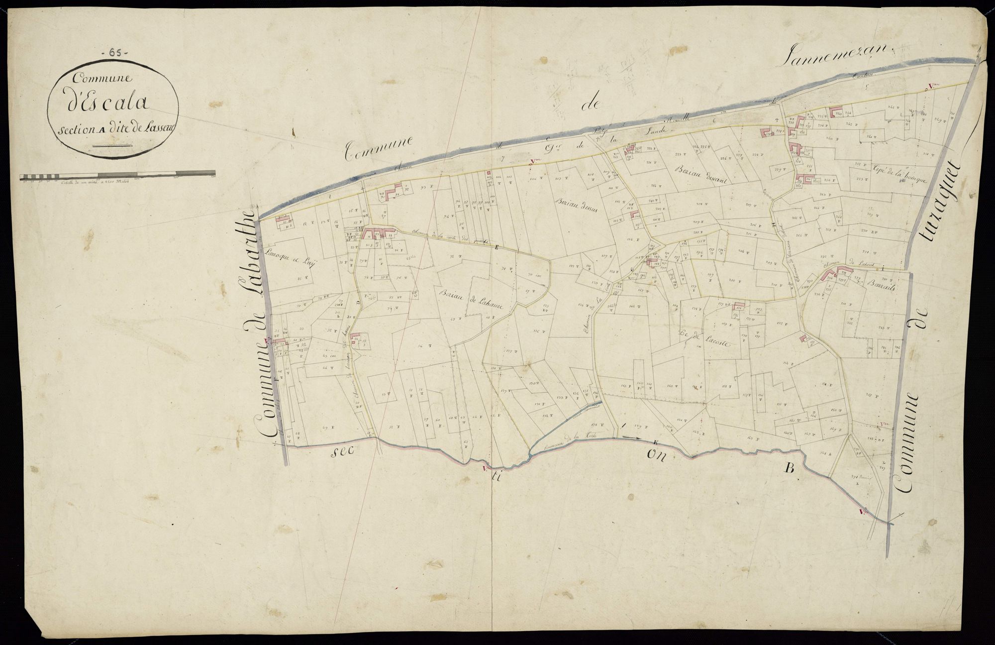 Escala - Escala.- Section A, 1ère feuille