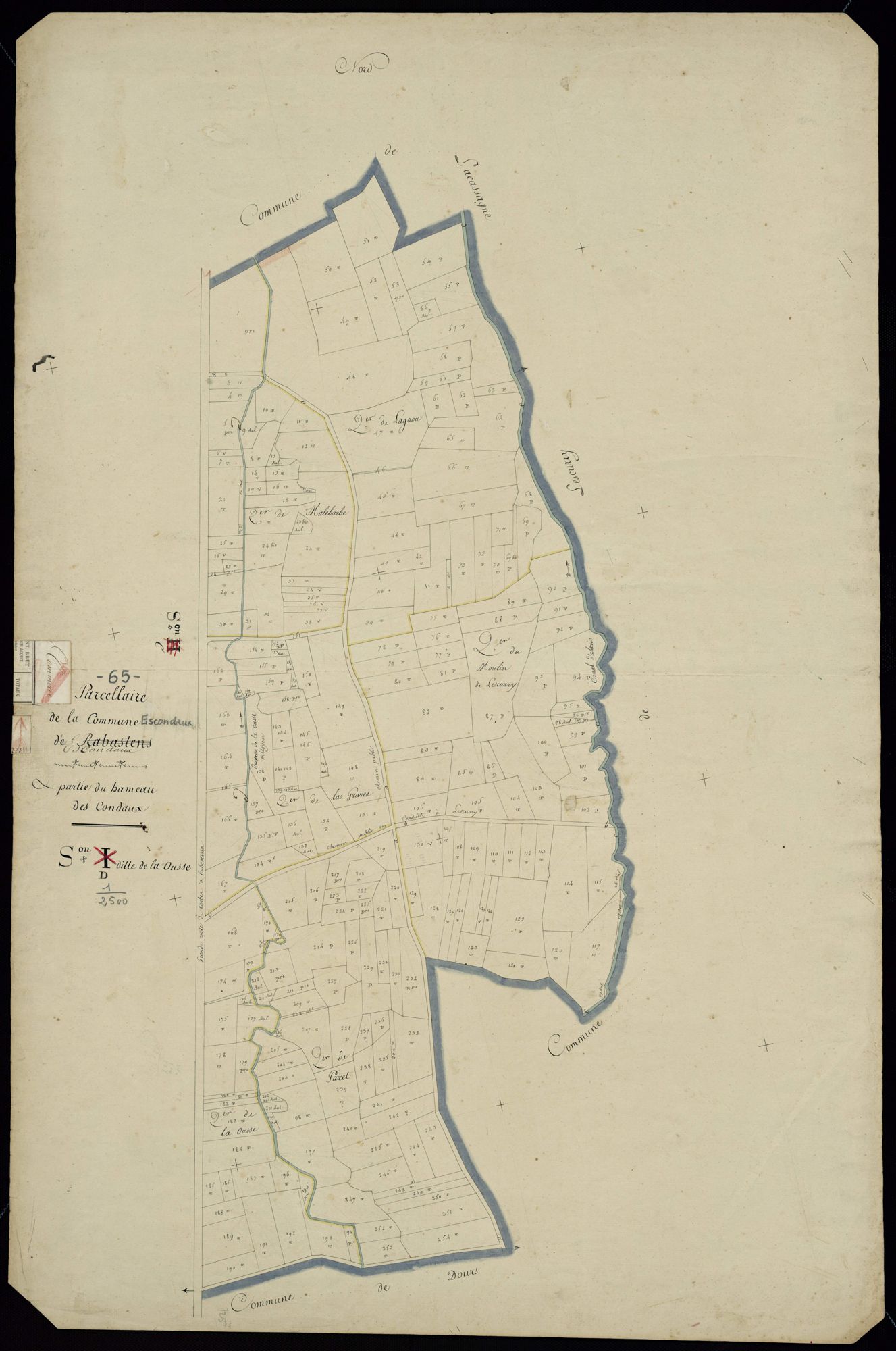 Escondeaux - Escondeaux.- Section D