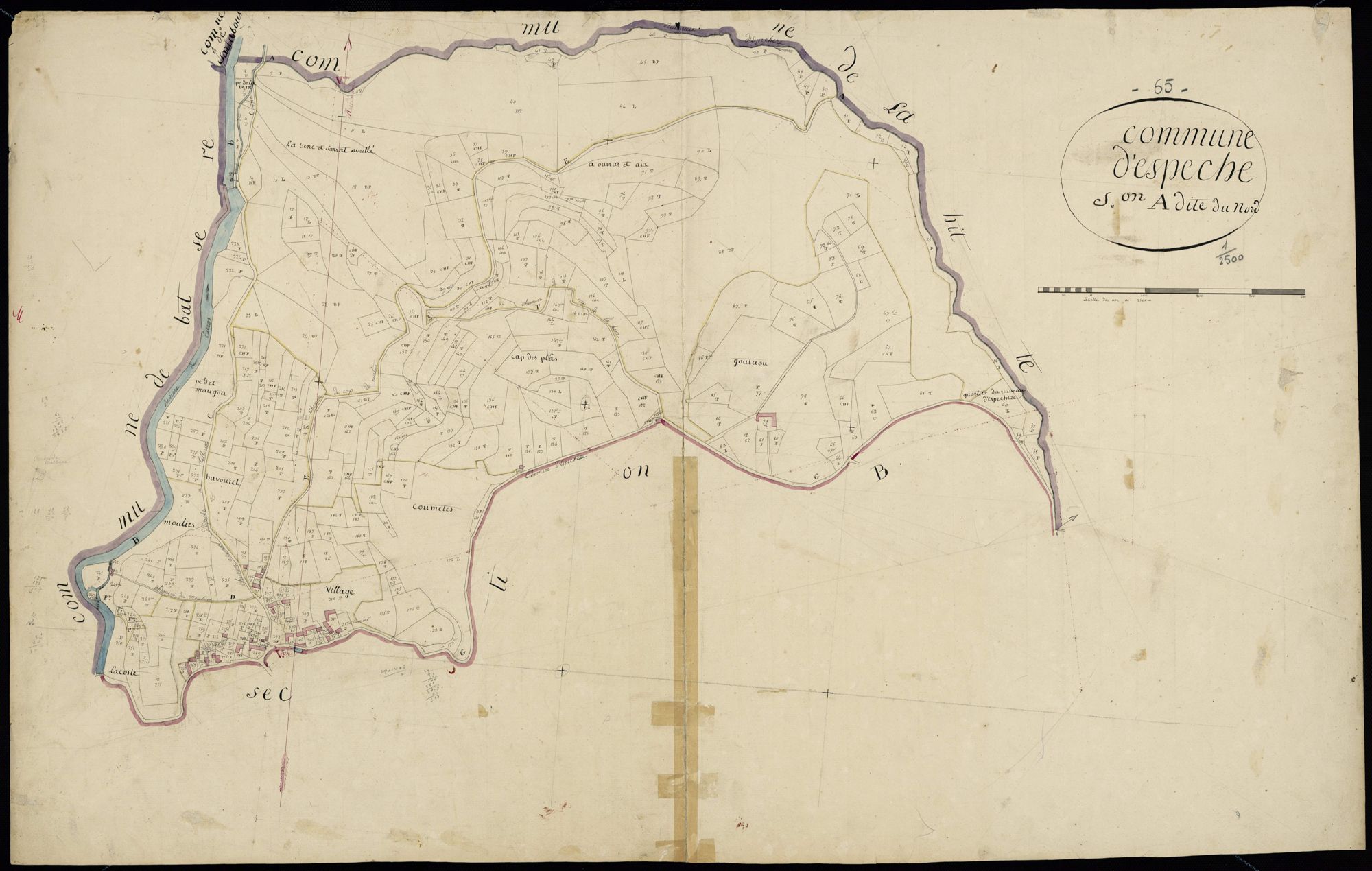 Espèche - Espèche.- Section A