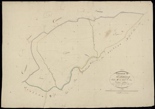 Estaing - Estaing.- Section B, 10e feuille