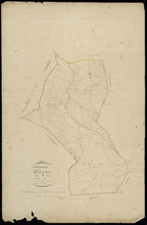 Estensan - Estensan.- Section A, 2e feuille