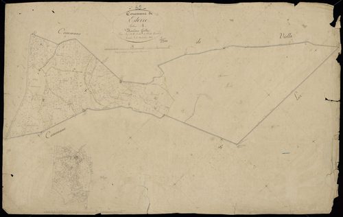 Esterre - Esterre.- Section A, 2e feuille