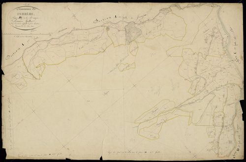 Ferrère - Ferrère.- Section D, 1re feuille
