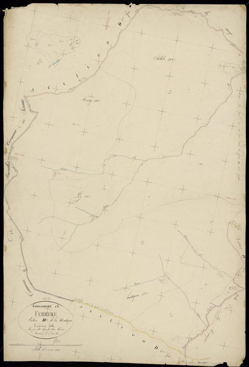 Ferrère - Ferrère.- Section D, 3e feuille