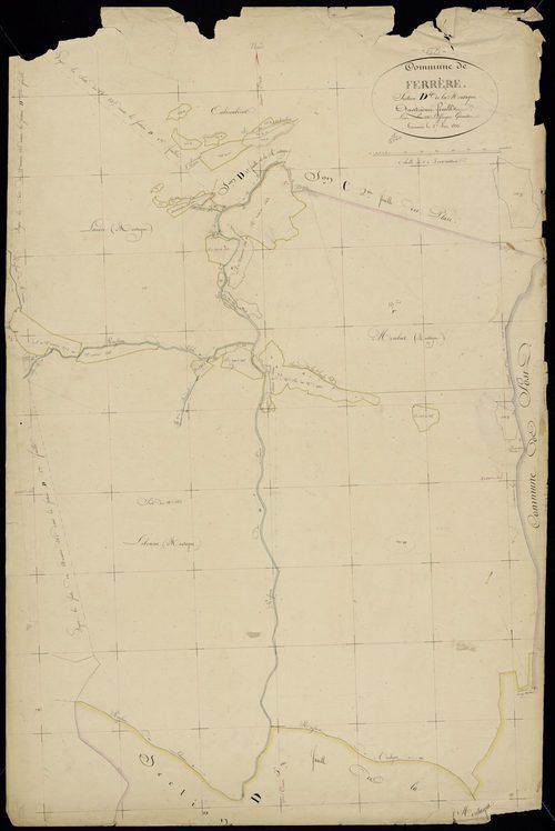 Ferrère - Ferrère.- Section D, 4e feuille
