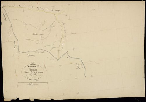 Ferrère - Ferrère.- Section D, 6e feuille