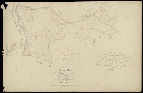 Ferrières - Ferrières.- Section B, 1re feuille
