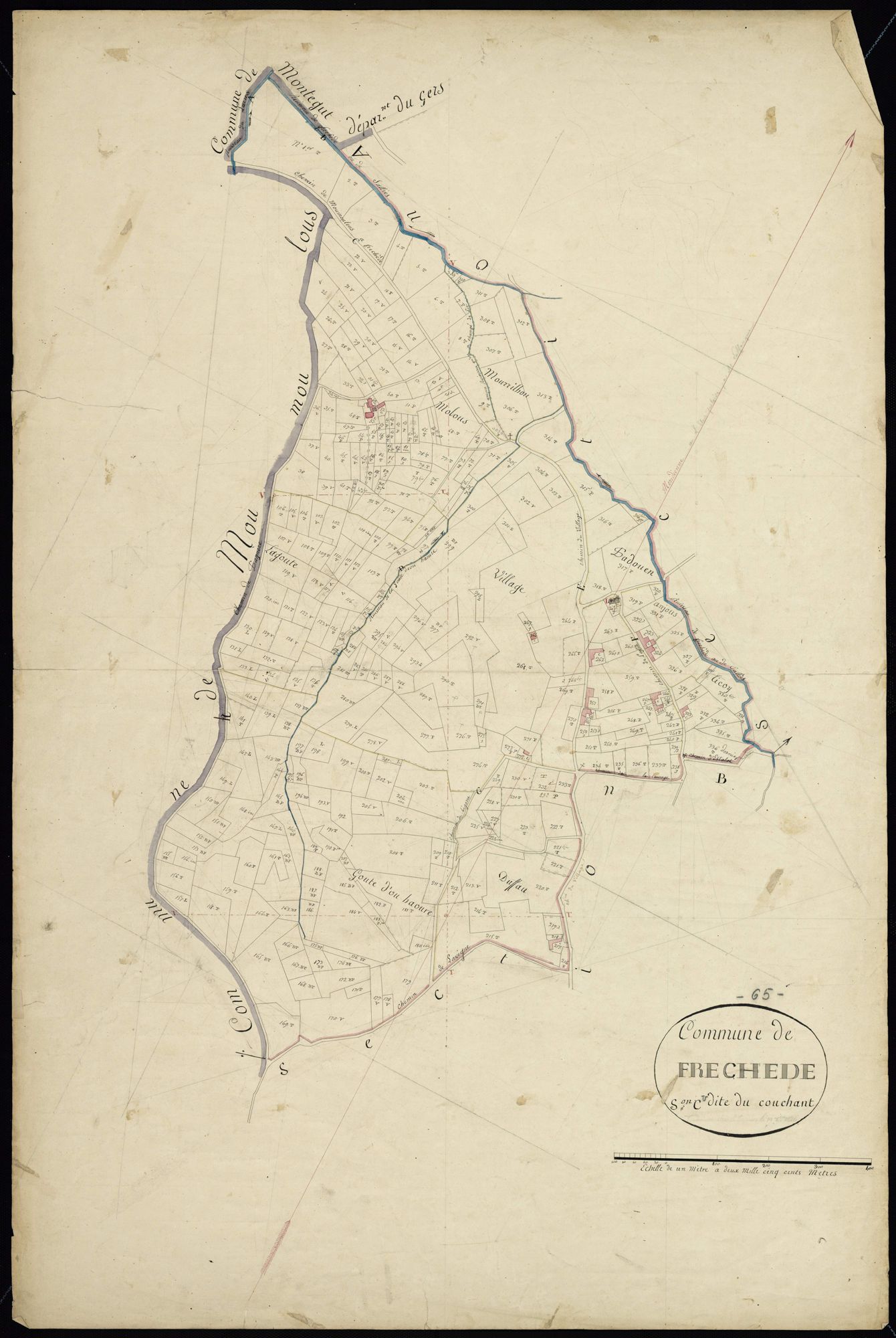 Fréchède - Fréchède.- Section C