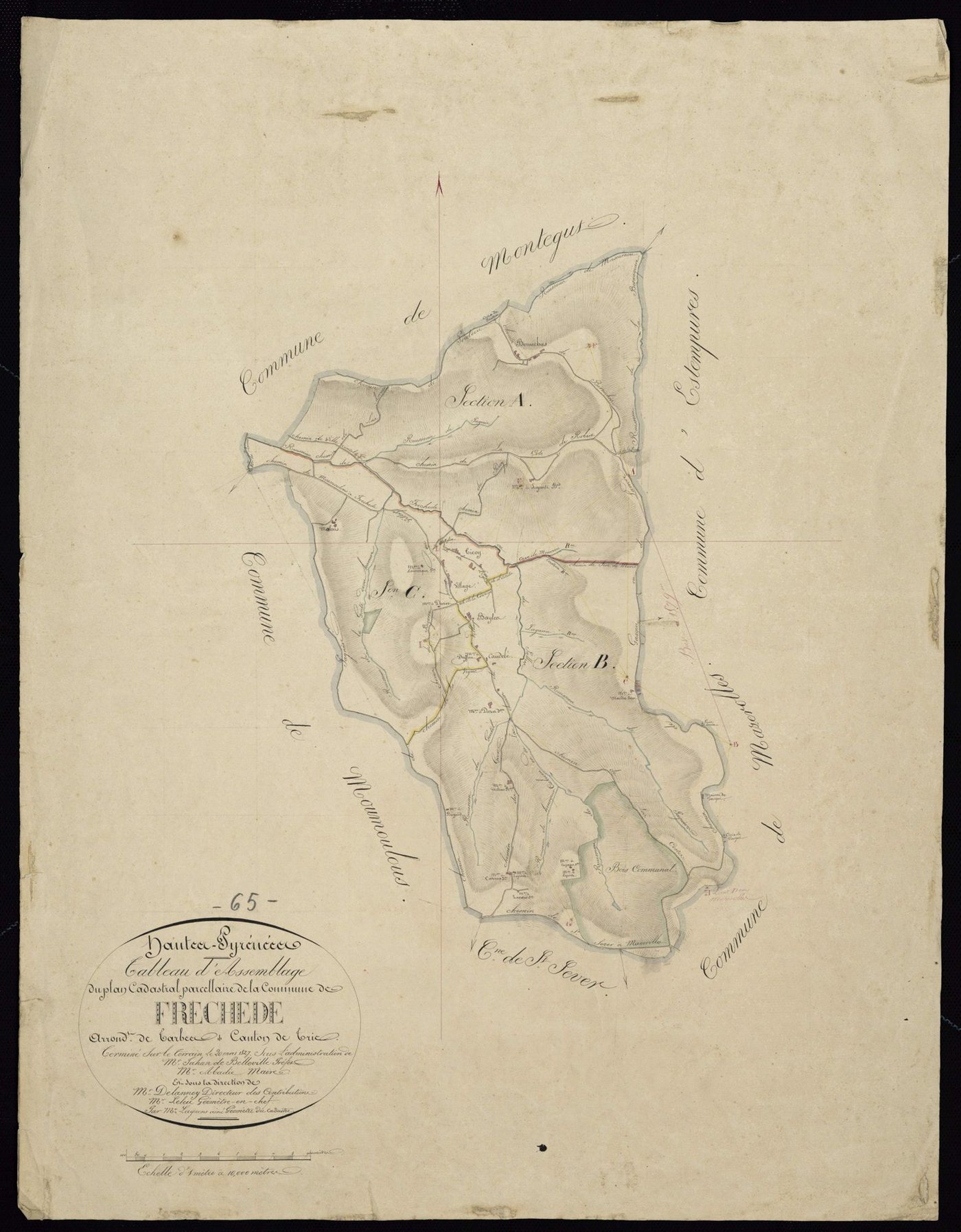 Fréchède - Fréchède.- Tableau d'assemblage