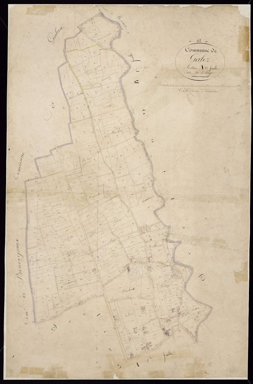 Galez - Galez.- Section A, 1re feuille