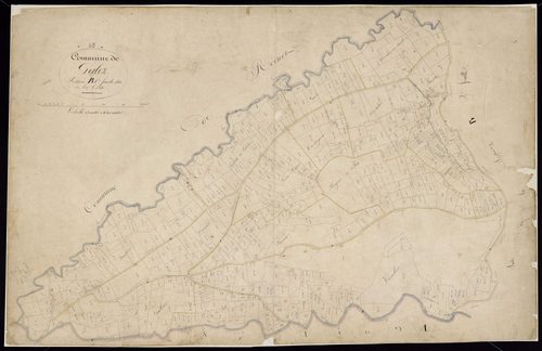 Galez - Galez.- Section B, 1re feuille