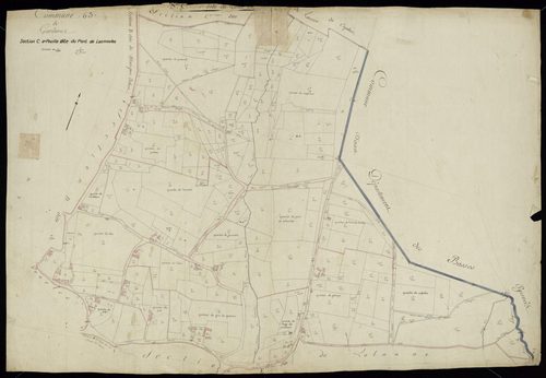 Gardères - Gardères.- Section C, 2e partie