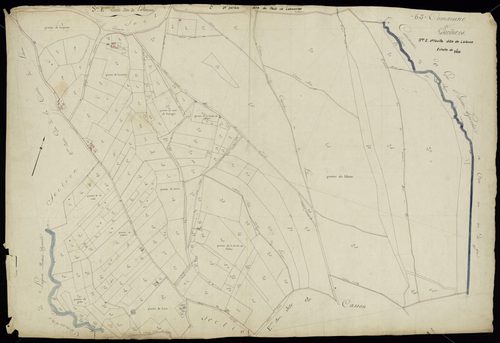 Gardères - Gardères.- Section E, 2e partie