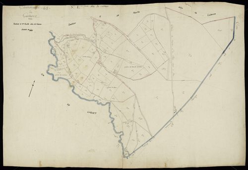 Gardères - Gardères.- Section E, 3e partie