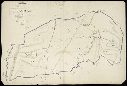 Gaussan - Gaussan.- Tableau d'assemblage