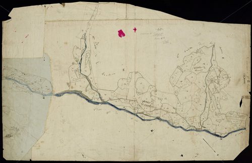 Gazost - Gazost.- Section E, fragement de croquis