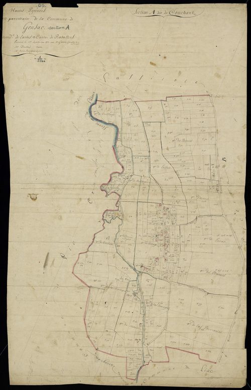 Gensac - Gensac.- Section A