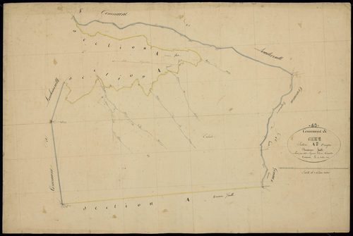 Germ - Germ-Louron.- Section A, 2e feuille